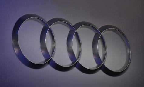 The Audi logo is shown at the North American International Auto Show in Detroit, Michigan January 14, 2013. REUTERS/Rebecca Cook The Audi logo is shown at the North American International Auto Show in Detroit, Michigan January 14, 2013. REUTERS/Rebecca Cook