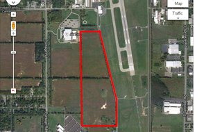 The property they are purchasing is outlined in red. The southern end of the runway is just to the east and the Air Zoo is at the top and just to the west of the site. The property they are purchasing is outlined in red. The southern end of the runway is just to the east and the Air Zoo is at the top and just to the west of the site.