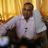 Uttam Khobragade, father of Devyani Khobragade, India's deputy consul general in New York, speaks during a news conference in Mumbai Decembe Uttam Khobragade, father of Devyani Khobragade, India's deputy consul general in New York, speaks during a news conference in Mumbai Decembe
