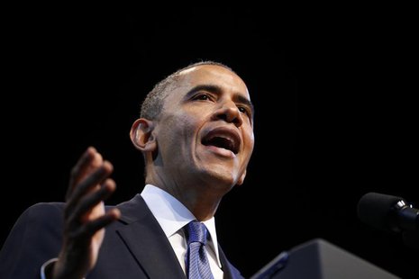 U.S. President Barack Obama speaks about the economy at an event hosted by the Center for American Progress in Washington December 4, 2013. U.S. President Barack Obama speaks about the economy at an event hosted by the Center for American Progress in Washington December 4, 2013.