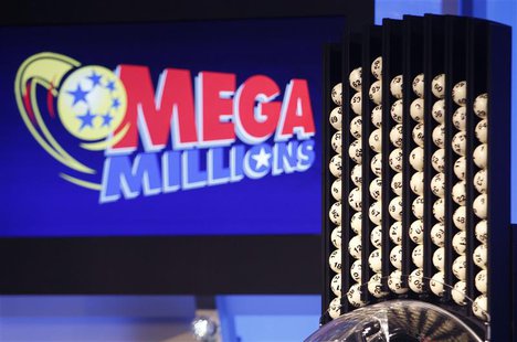 Lottery balls wait to be dropped prior to the lottery drawing for the Mega Millions jackpot, estimated at $636 million, in Atlanta, Georgia Lottery balls wait to be dropped prior to the lottery drawing for the Mega Millions jackpot, estimated at $636 million, in Atlanta, Georgia