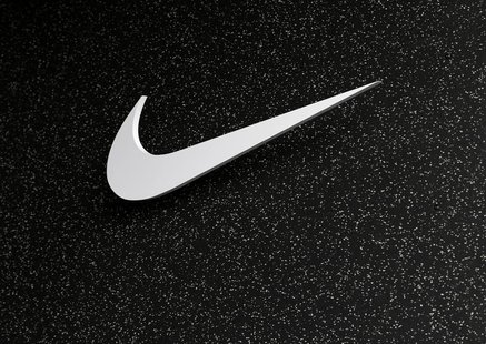 The company logo of Nike is shown at the U.S. Olympic athletics trials in Eugene, Oregon June 21, 2012. REUTERS/Mike Blake The company logo of Nike is shown at the U.S. Olympic athletics trials in Eugene, Oregon June 21, 2012. REUTERS/Mike Blake