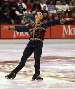 Brian Boitano of the United States skates in the men's technical program at the Goodwill Winter Games in Lake Placid February 17. Brian Boitano of the United States skates in the men's technical program at the Goodwill Winter Games in Lake Placid February 17.
