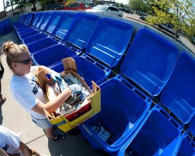 ISU Recycling Center Bins ISU Recycling Center Bins