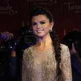The wax figure of singer and actress Selena Gomez is pictured after it was unveiled at Madame Tussauds museum in Hollywood, California Decem The wax figure of singer and actress Selena Gomez is pictured after it was unveiled at Madame Tussauds museum in Hollywood, California Decem