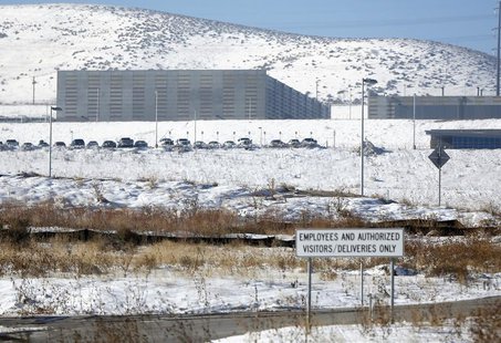 A National Security Agency (NSA) data gathering facility is seen in Bluffdale, about 25 miles (40 km) south of Salt Lake City, Utah, Decembe A National Security Agency (NSA) data gathering facility is seen in Bluffdale, about 25 miles (40 km) south of Salt Lake City, Utah, Decembe