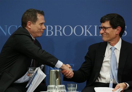 Richard Berner (R), Director of the Office of Financial Research for the U.S. Treasury and Brian Reid (L), Chief Economist with the Investme Richard Berner (R), Director of the Office of Financial Research for the U.S. Treasury and Brian Reid (L), Chief Economist with the Investme