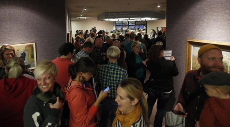 Couples wait to apply for marriage licenses at the Salt Lake County Clerks office in Salt Lake City, Utah, December 20, 2013. REUTERS/Jim Ur Couples wait to apply for marriage licenses at the Salt Lake County Clerks office in Salt Lake City, Utah, December 20, 2013. REUTERS/Jim Ur
