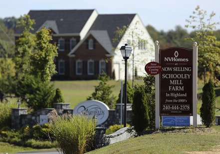 A new subdivision project of residential homes in shown in Highland, Maryland September 25, 2013. REUTERS/Gary Cameron A new subdivision project of residential homes in shown in Highland, Maryland September 25, 2013. REUTERS/Gary Cameron