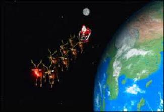 Watch out for space junk Santa! Watch out for space junk Santa!