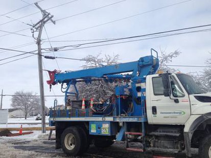 Consumers crews tackling issues big and small. Consumers crews tackling issues big and small.