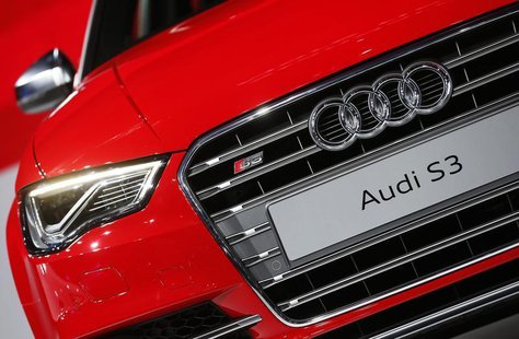 The Audi S3 is presented during the 2013 Los Angeles Auto Show in Los Angeles, California November 20, 2013. REUTERS/Lucy Nicholson The Audi S3 is presented during the 2013 Los Angeles Auto Show in Los Angeles, California November 20, 2013. REUTERS/Lucy Nicholson