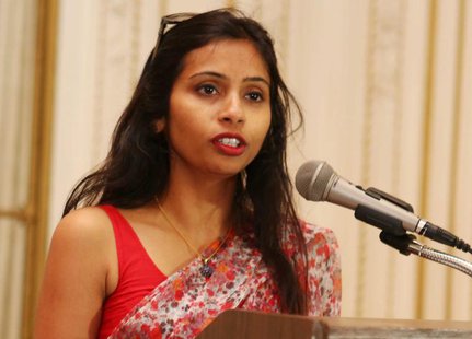 India's Deputy Consul General in New York, Devyani Khobragade, attends a Rutgers University event at India's Consulate General in New York, India's Deputy Consul General in New York, Devyani Khobragade, attends a Rutgers University event at India's Consulate General in New York,