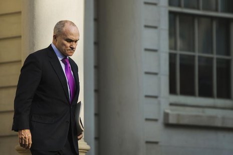 New York City Police Department commissioner Ray Kelly departs City Hall in New York December 19, 2013. REUTERS/Lucas Jackson New York City Police Department commissioner Ray Kelly departs City Hall in New York December 19, 2013. REUTERS/Lucas Jackson