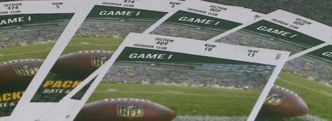 Postseason Packers tickets (Photo from: YouTube). Postseason Packers tickets (Photo from: YouTube).