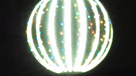 Kalamazoo's New Years Ball will be dropped into a chilly crowd at midnight. Kalamazoo's New Years Ball will be dropped into a chilly crowd at midnight.