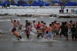 A photo from a past Polar Plunge in Sheboygan. A photo from a past Polar Plunge in Sheboygan.