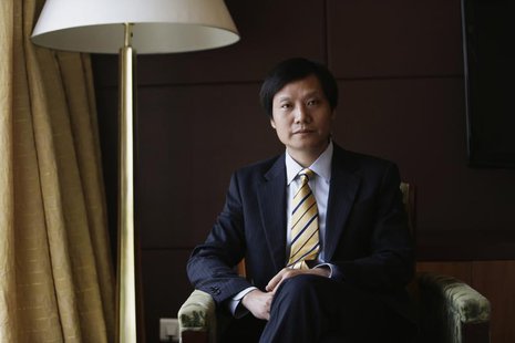 Lei Jun, founder and CEO of China's mobile company Xiaomi, poses for a photo ahead of an interview during the Fortune Global Forum (FGF) in Lei Jun, founder and CEO of China's mobile company Xiaomi, poses for a photo ahead of an interview during the Fortune Global Forum (FGF) in
