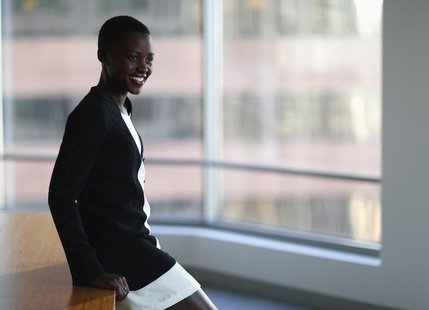 Actress Lupita Nyong'o, who stars in the movie "12 Years a Slave," poses for a portrait in Los Angeles, California November 13, 2013. REUTER Actress Lupita Nyong'o, who stars in the movie "12 Years a Slave," poses for a portrait in Los Angeles, California November 13, 2013. REUTER