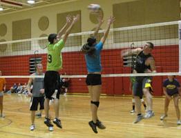 Register for the coed six-on-six volleyball tournament. (Siouxfalls.org) Register for the coed six-on-six volleyball tournament. (Siouxfalls.org)