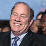 Detroit mayoral candidate Mike Duggan smiles as he addresses his supporters after being declared the projected winner on election day in Detroit, Michigan November 5, 2013.
Credit: Reuters/Rebecca Cook
Detroit mayoral candidate Mike Duggan smiles as he addresses his supporters after being declared the projected winner on election day in Detroit, Michigan November 5, 2013.
Credit: Reuters/Rebecca Cook