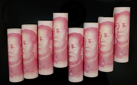100 Yuan notes are seen in this illustration picture in Beijing November 5, 2013. REUTERS/Jason Lee 100 Yuan notes are seen in this illustration picture in Beijing November 5, 2013. REUTERS/Jason Lee