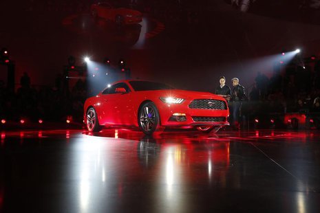 Ford Motor Co. unveils its 2015 Ford Mustang in Shanghai December 5, 2013. REUTERS/Aly Song Ford Motor Co. unveils its 2015 Ford Mustang in Shanghai December 5, 2013. REUTERS/Aly Song