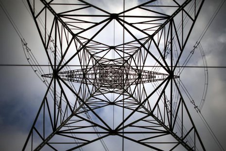 File picture shows a high-voltage power line tower near Berlin, November 7, 2006. REUTERS/Pawel Kopczynski/Files File picture shows a high-voltage power line tower near Berlin, November 7, 2006. REUTERS/Pawel Kopczynski/Files