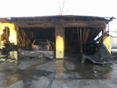 Fire guts garage in Wahpeton
(Gary Rogers, KFGO News) Fire guts garage in Wahpeton
(Gary Rogers, KFGO News)