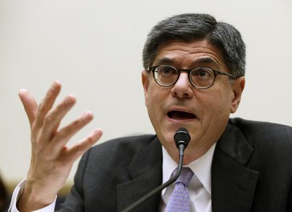 U.S. Secretary of State Jack Lew testifies before the House Financial Service Committee in Washington December 12, 2013. REUTERS/Gary Camero U.S. Secretary of State Jack Lew testifies before the House Financial Service Committee in Washington December 12, 2013. REUTERS/Gary Camero