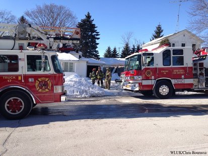 Firefighters were called to a chimney fire in Ripon on Tuesday, Jan. 7, 2014. (Photo from: FOX 11). Firefighters were called to a chimney fire in Ripon on Tuesday, Jan. 7, 2014. (Photo from: FOX 11).