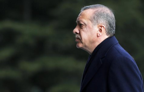 Turkey's Prime Minister Tayyip Erdogan arrives at the cabinet meeting in Ankara December 30, 2013. REUTERS/Umit Bektas Turkey's Prime Minister Tayyip Erdogan arrives at the cabinet meeting in Ankara December 30, 2013. REUTERS/Umit Bektas