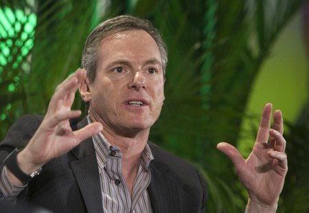 Paul Jacobs, chairman and CEO of Qualcomm, speaks during a panel discussion at the 2014 International Consumer Electronics Show (CES) in Las Paul Jacobs, chairman and CEO of Qualcomm, speaks during a panel discussion at the 2014 International Consumer Electronics Show (CES) in Las