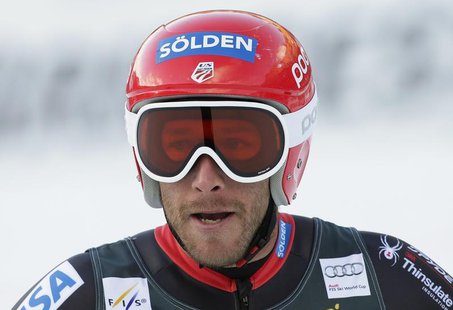 Bode Miller of the U.S. reacts after crossing the finish line during the men's World Cup Downhill skiing race in Val Gardena December 21, 20 Bode Miller of the U.S. reacts after crossing the finish line during the men's World Cup Downhill skiing race in Val Gardena December 21, 20
