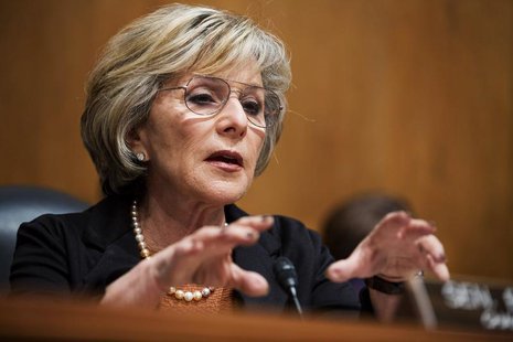 U.S. Senator Barbara Boxer (D-CA), chairman of the Senate Committee on Environment and Public Works, speaks during the nomination hearing fo U.S. Senator Barbara Boxer (D-CA), chairman of the Senate Committee on Environment and Public Works, speaks during the nomination hearing fo
