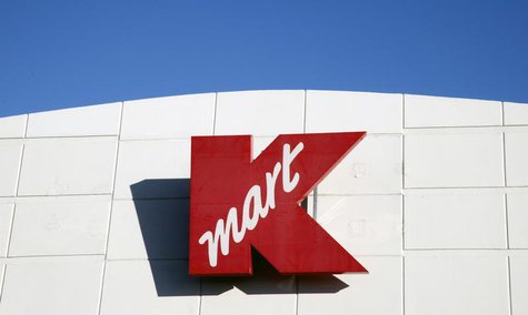 The sign outside the Kmart store is seen in Broomfield, Colorado November 19, 2009.REUTERS/Rick Wilking The sign outside the Kmart store is seen in Broomfield, Colorado November 19, 2009.REUTERS/Rick Wilking