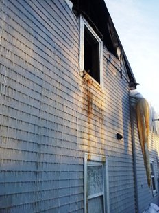 Fire at 35 Race Street, Coldwater, January 9, 2014 Fire at 35 Race Street, Coldwater, January 9, 2014
