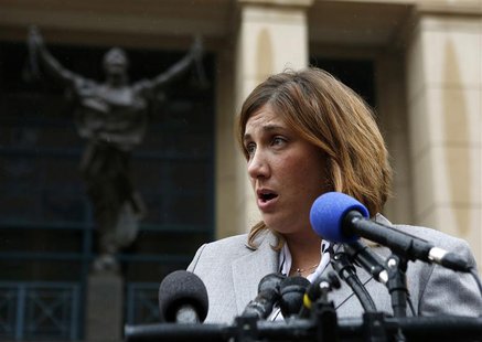 Marla Diaz, attorney for the Baltimore Museum of Art, speaks to the media outside of the U.S. District Court in Alexandria, Virginia January Marla Diaz, attorney for the Baltimore Museum of Art, speaks to the media outside of the U.S. District Court in Alexandria, Virginia January