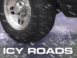 Slippery roads cause rollover Slippery roads cause rollover