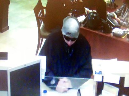 THSB robbery suspect photo 1 supplied by Terre Haute City Police THSB robbery suspect photo 1 supplied by Terre Haute City Police