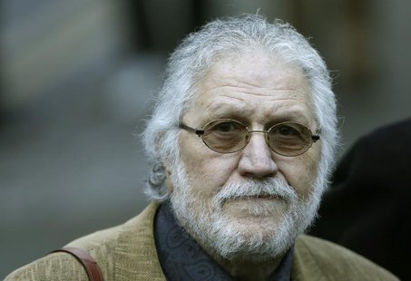 Former Radio 1 DJ, Dave Lee Travis, real name David Patrick Griffin arrives at Southwark Crown Court in London January 14, 2014. REUTERS/Suz Former Radio 1 DJ, Dave Lee Travis, real name David Patrick Griffin arrives at Southwark Crown Court in London January 14, 2014. REUTERS/Suz