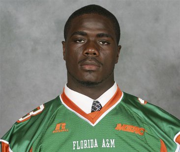 Jonathan Ferrell poses in his Florida A&M University "Rattlers" football team jersey in an undated handout photo provided by the university. Jonathan Ferrell poses in his Florida A&M University "Rattlers" football team jersey in an undated handout photo provided by the university.