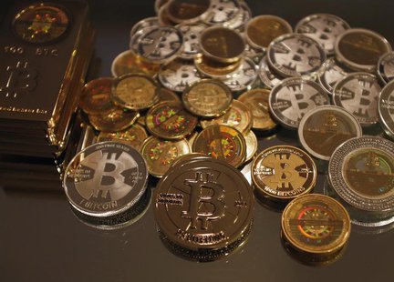 Some of Bitcoin enthusiast Mike Caldwell's coins are pictured at his office in Sandy, Utah, September 17, 2013.REUTERS/Jim Urquhart Some of Bitcoin enthusiast Mike Caldwell's coins are pictured at his office in Sandy, Utah, September 17, 2013.REUTERS/Jim Urquhart