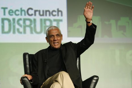 Khosla Ventures founder Vinod Khosla speaks on stage during TechCrunch Disrupt SF 2012 at the San Francisco Design Center Concourse in San F Khosla Ventures founder Vinod Khosla speaks on stage during TechCrunch Disrupt SF 2012 at the San Francisco Design Center Concourse in San F