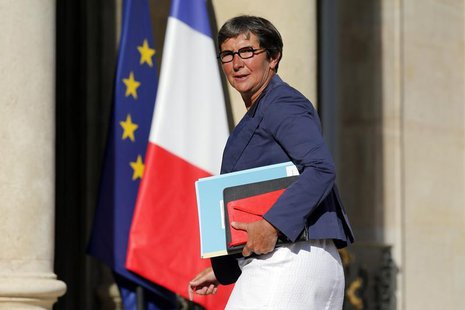 French Minister of Sport Valerie Fourneyron arrives at the Elysee Palace to attend the government seminar, "France in 2025" as ministers end French Minister of Sport Valerie Fourneyron arrives at the Elysee Palace to attend the government seminar, "France in 2025" as ministers end