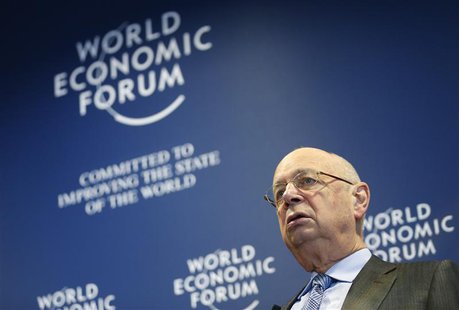 World Economic Forum (WEF) Executive Chairman and founder Klaus Schwab addresses a news conference in Cologny, near Geneva, January 15, 2014 World Economic Forum (WEF) Executive Chairman and founder Klaus Schwab addresses a news conference in Cologny, near Geneva, January 15, 2014