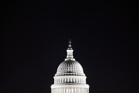 The U.S. Capitol dome is pictured in the pre-dawn darkness in this general view taken in Washington, October 18, 2013. REUTERS/Jonathan Erns The U.S. Capitol dome is pictured in the pre-dawn darkness in this general view taken in Washington, October 18, 2013. REUTERS/Jonathan Erns