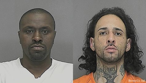 John Grover, left, and Carlos Vazquez-Caquias. John Grover, left, and Carlos Vazquez-Caquias.