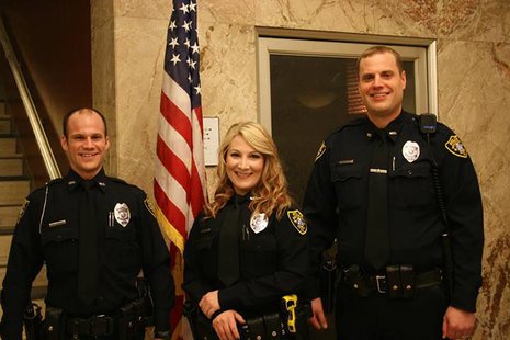 Wausau Police Department Officers Anthony Reince, Sarah Bedish, and Nate Stetzer Photo: Wausau Police Department Wausau Police Department Officers Anthony Reince, Sarah Bedish, and Nate Stetzer Photo: Wausau Police Department