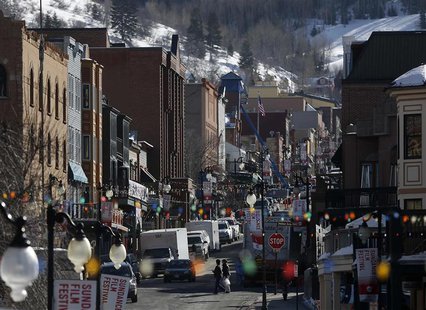 A general view shows Main Street bustling with activity before the opening day of the Sundance Film Festival in Park City, Utah, January 15, A general view shows Main Street bustling with activity before the opening day of the Sundance Film Festival in Park City, Utah, January 15,